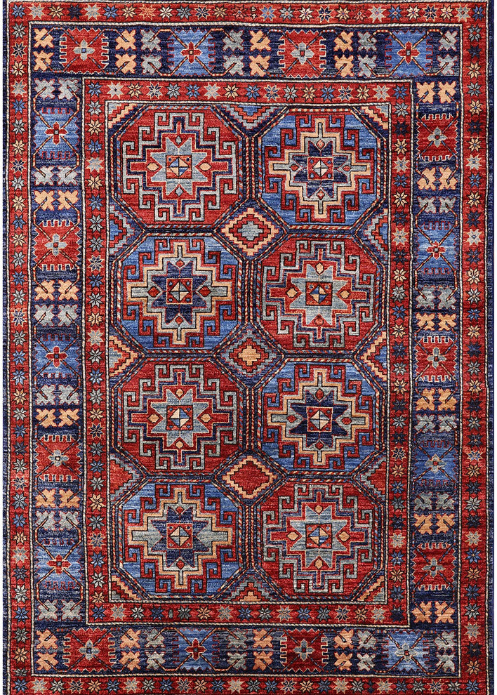 Ahgly Company Indoor Rectangle Mid-Century Modern Area Rugs, 2' x 5'