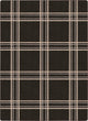 Joy Carpets Impressions Broadfield Area Rug, Espresso, 5'4"x7'8"