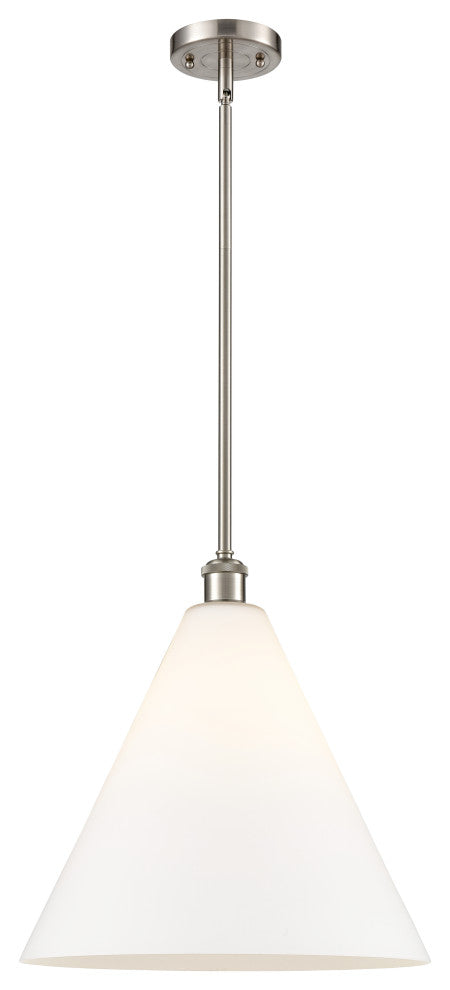 Innovations 516-1S-SN-GBC-161 1 Light Pendant, Brushed Satin Nickel