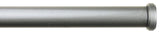 1" Bouchon Adjustable Curtain Rod, 48"-84", Pewter