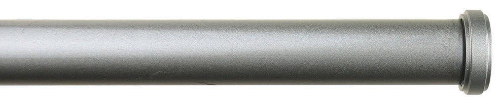 1" Bouchon Adjustable Curtain Rod, 48"-84", Pewter