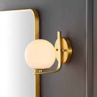Safavieh Liraz 8" Wall Sconce, Brass