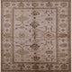 Ahgly Company Indoor Square Mid-Century Modern Area Rugs, 4' Square