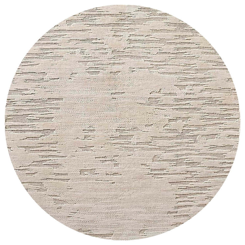 Ahgly Company Indoor Round Mid-Century Modern Area Rugs, 6' Round