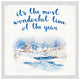 "Wonderful Time" Framed Painting Print, 32x32