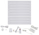 Lightkiwi Lilium 12" Warm White Modular LED Under Cabinet Lighting, Pro Kit