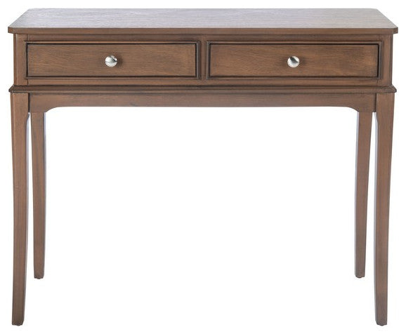 Safavieh Opal 2 Drawer Console Table, Brown