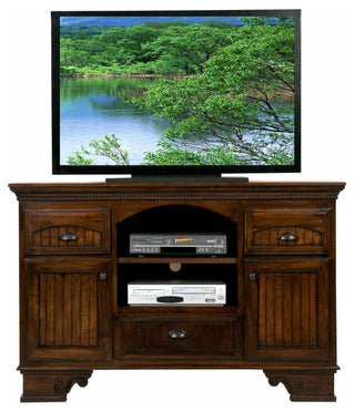 American Premiere 58" Entertainment Console, Havana Gold