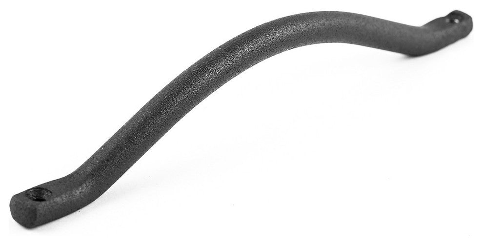 Door or Drawer Pull Black Wrought Iron 7" |