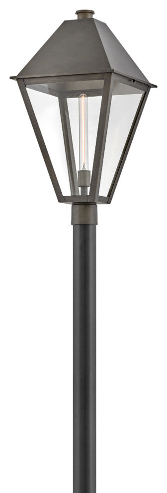 Hinkley Lighting 28861 Endsley 27" Tall Post Light - Blackened Brass