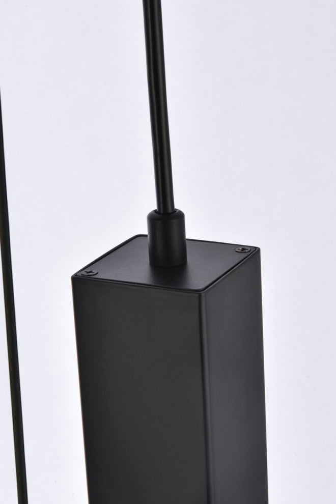 Wade 3-Light Pendant, Black