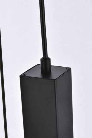 Wade 3-Light Pendant, Black