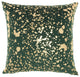 Nourison QY168 Throw Pillow, Emerald, 18" x 18"