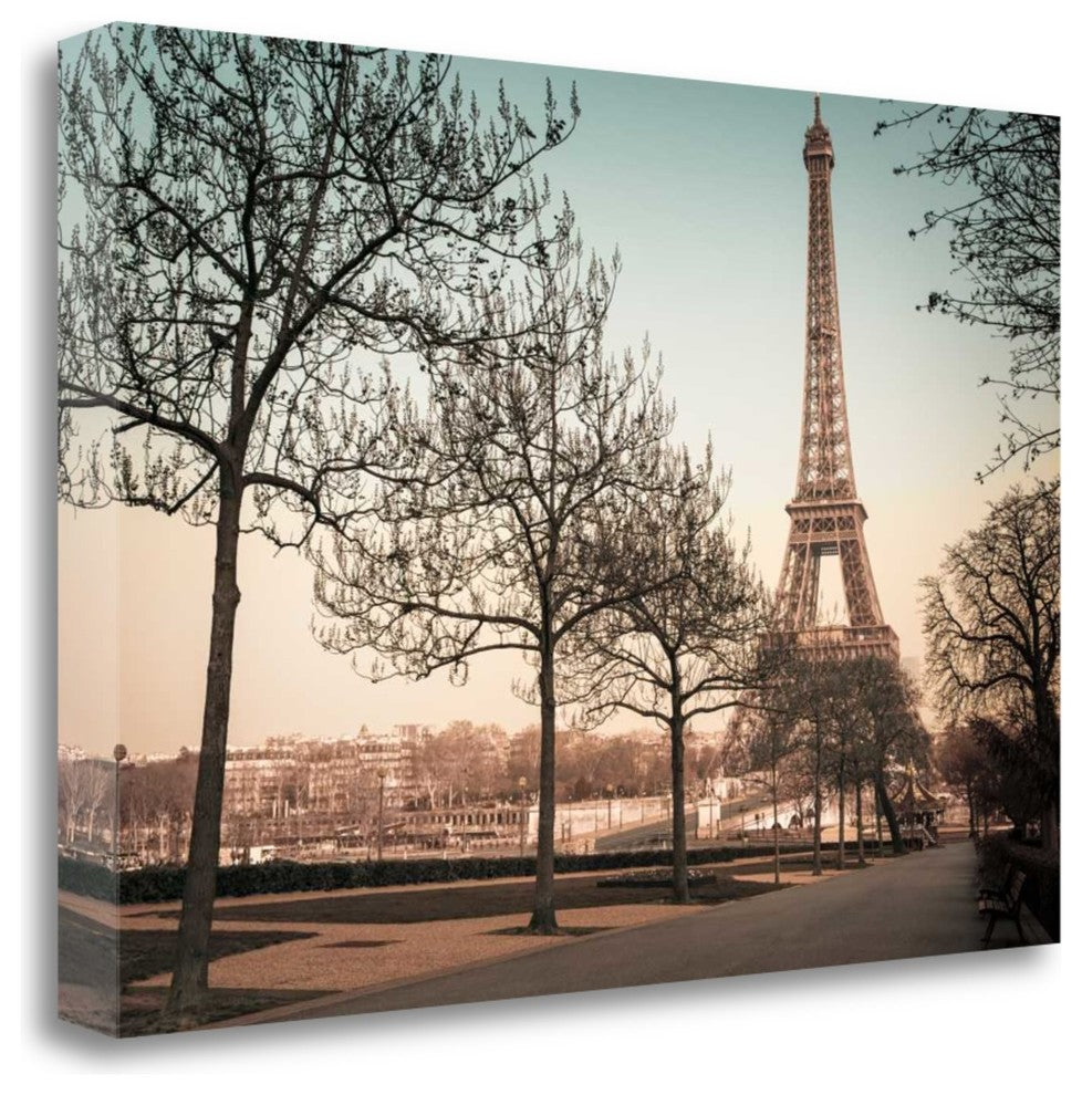 "Remembering Paris" By Assaf Frank, Giclee Print on Gallery Wrap Canvas