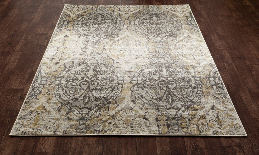 Karelia Elizabeth Linen 3'11"x5'11" Area Rug