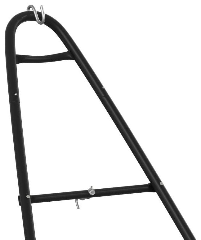 Rigby 2 Person Steel Heavy Duty Hammock Stand, 550 LBS Weight Capacity, Black