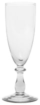Celeste Hand-Blown Champagne Flute Glasses, Set of 6