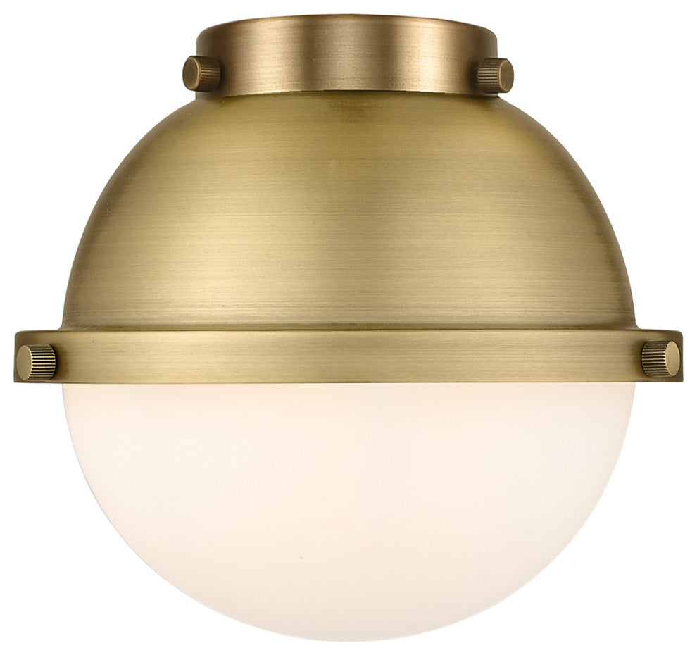 Innovations HFS-61-BB Hampden 6" Matte White Glass