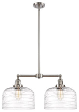 Innovations Bell LED Island Light 209-SN-G713-L-LED, Brushed Satin Nickel