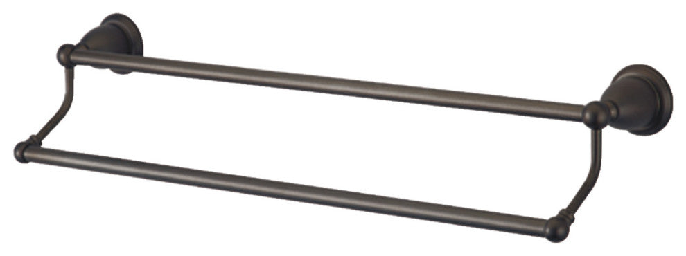 Kingston Brass 18" Dual Towel Bar, Oil Rubbed Bronze