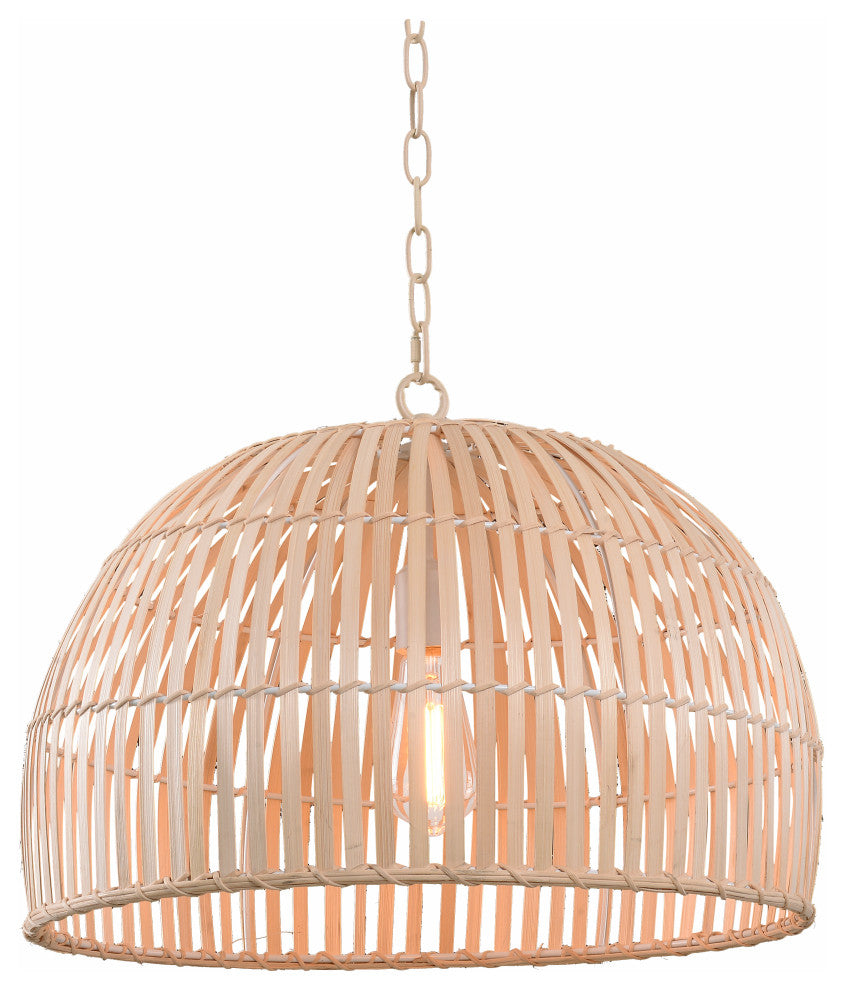 Kenroy MB00399NAT 1-Light Pendant, Moon