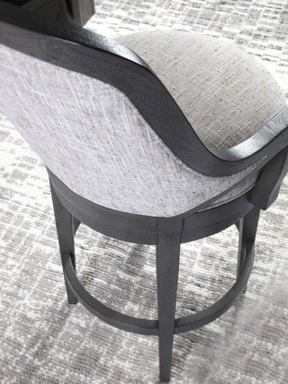 Appellation Upholstered Swivel Counter Stool
