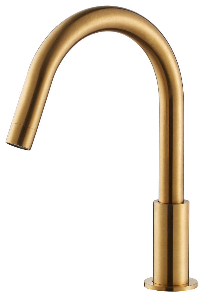 Lodosa Widespread Bathroom Basin Sink Faucet, Brushed Gold
