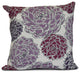20x20", Floral Outdoor Pillow, Purple