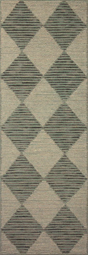 Chris Loves Julia x Loloi Francis Area Rug, Spa / Granite, 11'-6" X 15'
