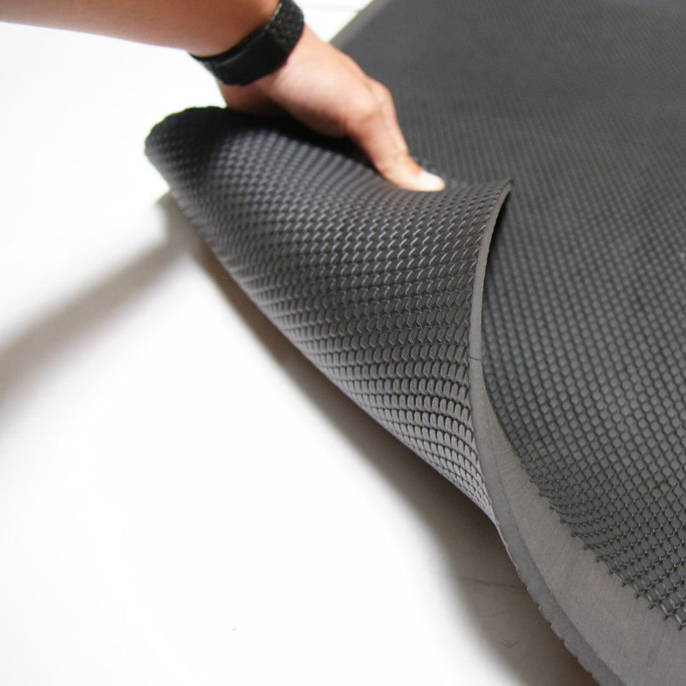 Rubber-Cal Soft Cloud Anti-Fatigue Matting 3/4" Thick, 3'x5' Black