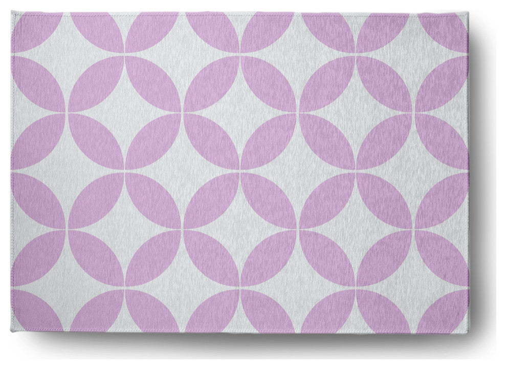 Eye Opener Spring Chenille Rug, Lilac, 5'x7'