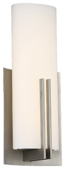 WAC Lighting Moderne LED Wall Sconce in Satin Nickel