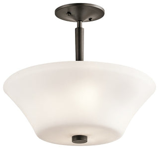 Semi Flush 3-Light, Olde Bronze, Standard