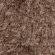 Elsa Hand woven Contemporary Shag Rug, Brown, Rectangular 5'x7'6