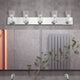 Cityview 5 Light Polished Chrome Extra Large Vanity Sconce