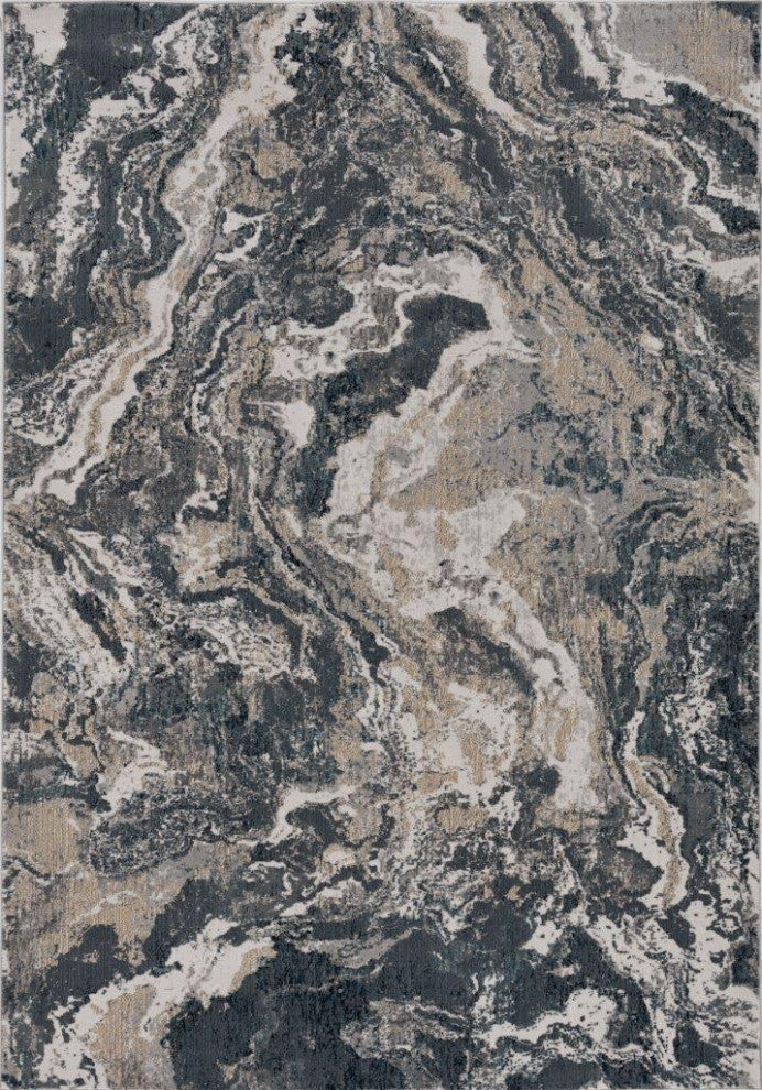 Lara Grey Artisan 5'3" x 7'7" Rug
