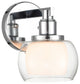 Innovations 330-1W-PC-CLW-LED 1-Light Bath Vanity Light, Polished Chrome
