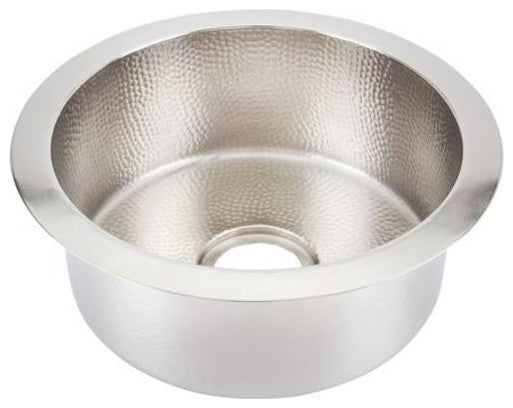Thompson Traders PU-1708 Renovations Napoli 17" Single Basin - Hammered Nickel