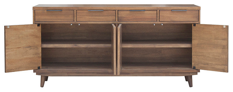 Piero Chevron Buffet 4 Drawers + 4 Doors