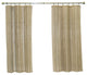 Versailles Bamboo Wood Curtain Ring Top Panel, 40"x84" Driftwood