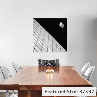 "One Against All" by Gilbert Claes, 12x12x1.5