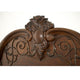 Windsor Court Mansion Bed, Vintage Fruitwood, Cal King