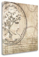 "Neoclassic IV" By Amori, Giclee Print on Gallery Wrap Canvas, Ready to Hang