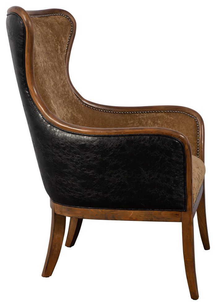 Uttermost Snowden Tan Wing Chair