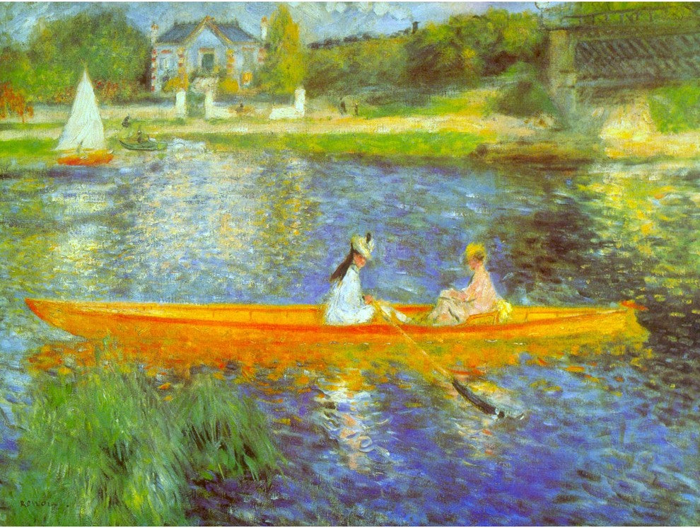 The Seine by Renoir Wall Art