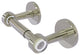 Clearview Two Post Toilet Tissue Holder, Polished Nickel