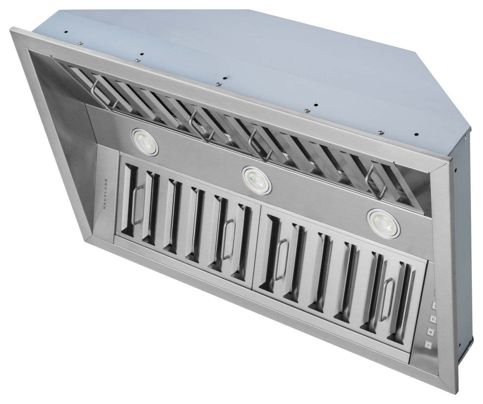 Hauslane | Pro-Style IN-R300 Built-In Range Hood, 21"? Deep, Stainless Steel, 40"