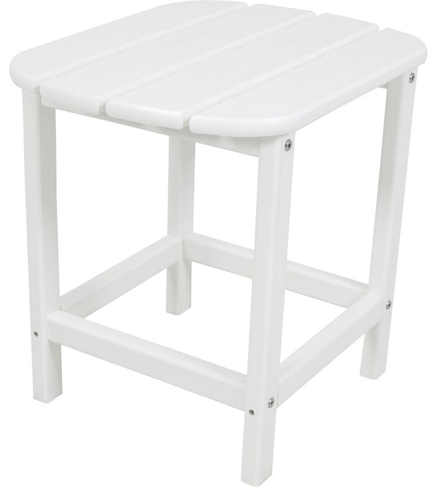 3-Piece All-Weather Rocking Adirondack Patio Set, White