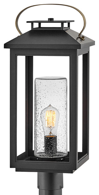 Hinkley Atwater Large Post Top Or Pier Mount Lantern, Black