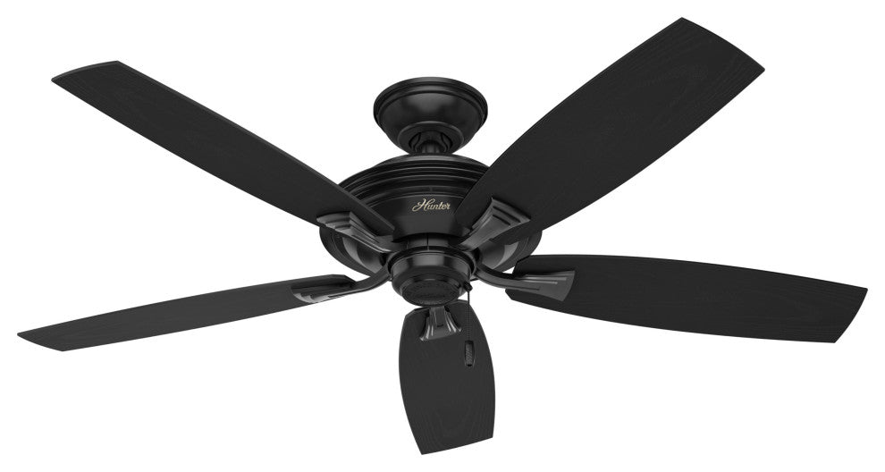 Hunter Fan Company 52" Rainsford Matte Black Ceiling Fan